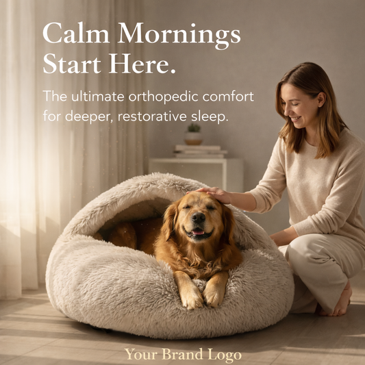 Premium Calming Dog  & Cat Bed